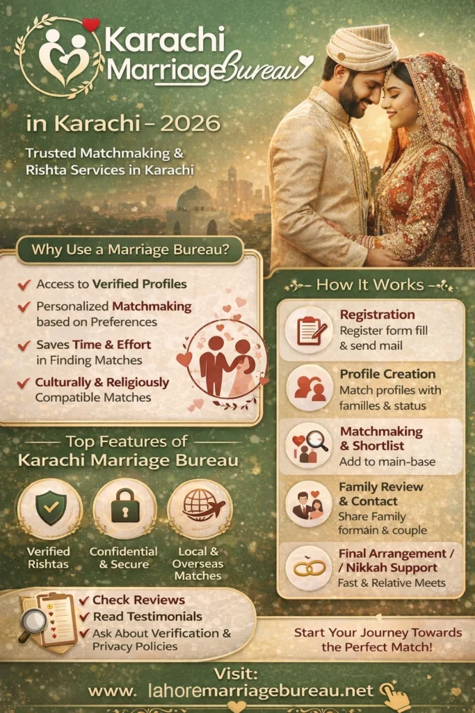best marriage bureau in karachi